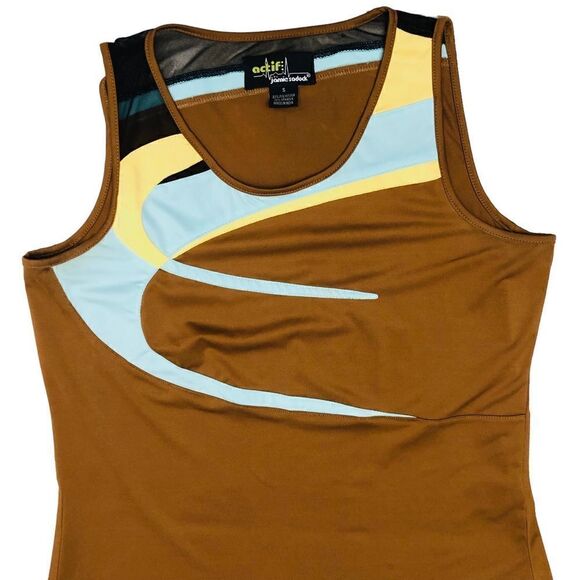 Jamie Sadock Actfi Tennis Golf Mesh Activewear Sleeveless Shirt Top Sz S - Picture 2 of 8